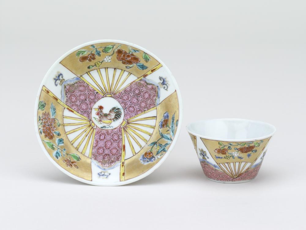 图片[1]-cup; saucer BM-Franks.704.+-China Archive